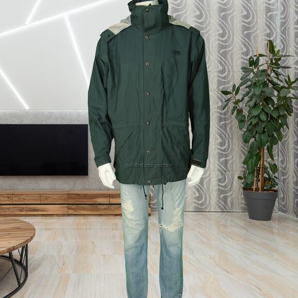 Vintage The North Face Mountain Guide Jacket Gore-Tex Green - Picture 2 of 11